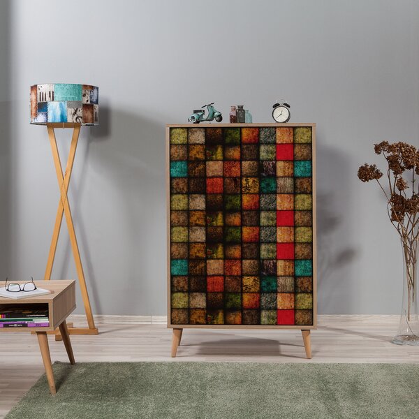 Skříňka Multibox (Dub sonoma). Akce -23%