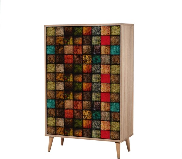 Skříňka Multibox (Dub sonoma). Akce -23%