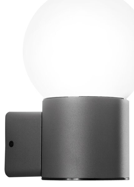 FAN I-SKITTLE-AP Venkovní nástěnné svítidlo SKITTLE antracit, 1xE27, IP54, 22,7 x 17,1 x 15 cm - FANEUROPE
