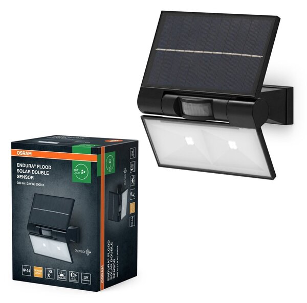 Solární Svítidlo ENDURA STYLE SOLAR DOUBLE 2,9W, Teplá Bílá