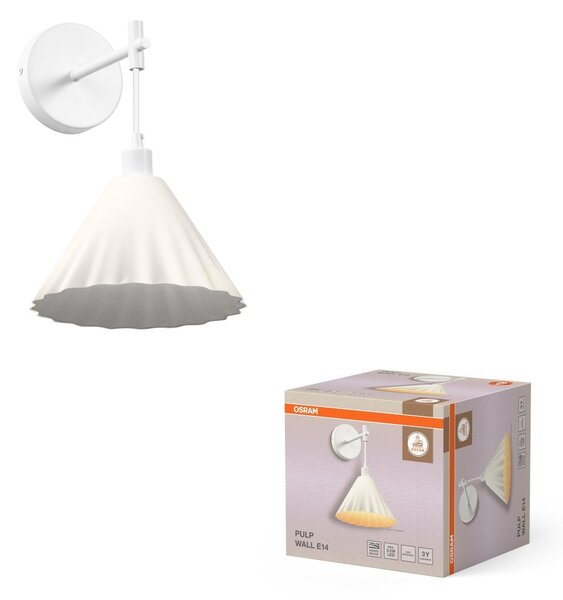 Nástěnné svítidlo Decor Pulp E14, Bílé
