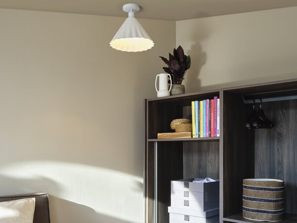 Stropní svítidlo Decor Pulp E27, Bílé