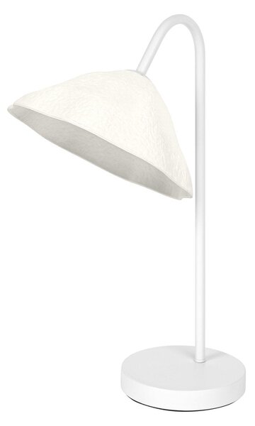 Stolní lampa Decor Lotus Leaf E14 stmívatelná, Bílá