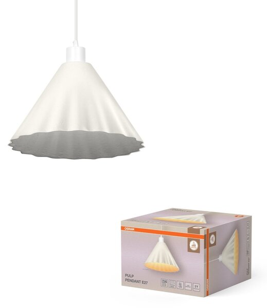 Závěsné svítidlo Decor Pulp E27, Bílé