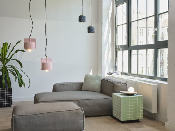 Závěsné svítidlo Decor Mold 190MM 1XE27, Růžové
