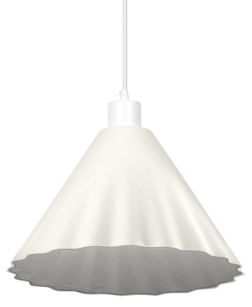 Závěsné svítidlo Decor Pulp E27, Bílé