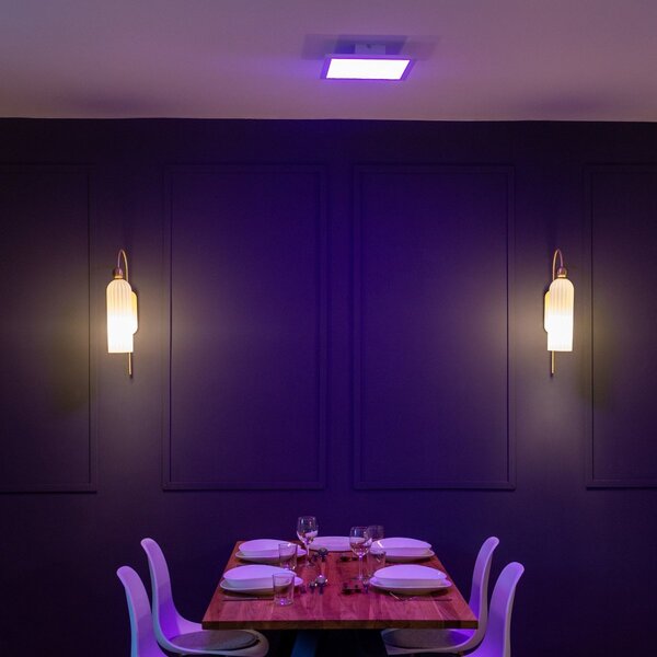Chytrý LED panel MATTER Planon Plus 300x300mm Vícebarevný RGB + Bílá