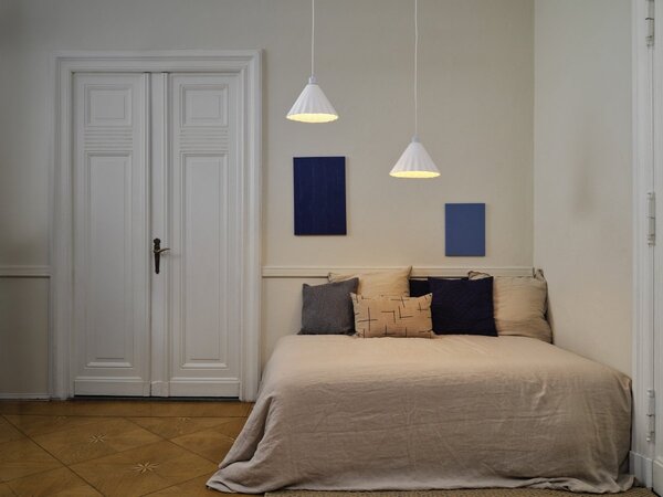 Závěsné svítidlo Decor Pulp E27, Bílé