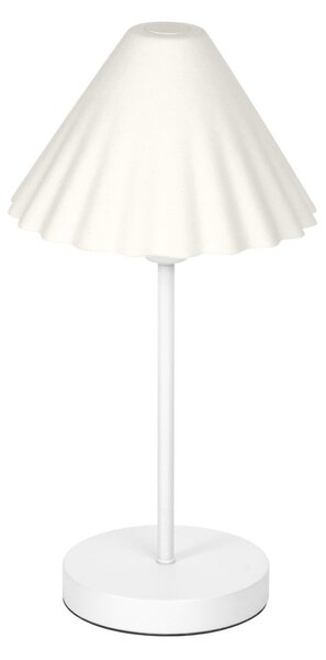 Stolní lampa Decor Pulp E14 stmívatelná, Bílá