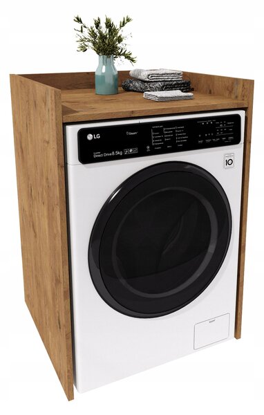 Skříňka nad pračku do koupelny regál pračka sloupek Lancelot retro 62 cm