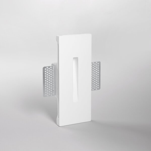 FAN INC-ELLE-20M Vestavné LED svítidlo do zdi Elle sádra, 1.5 W, 100 lm, 4000 K, driver není součástí, 200 x 80 x 40 mm - FANEUROPE