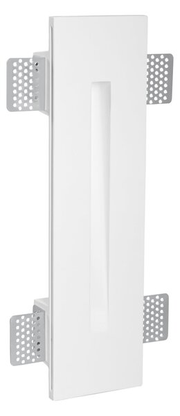 FAN INC-ELLE-30C Vestavné LED svítidlo do zdi Elle sádra, 1.5 W, 100 lm, 3000 K, driver není součástí, 300 x 80 x 40 mm - FANEUROPE