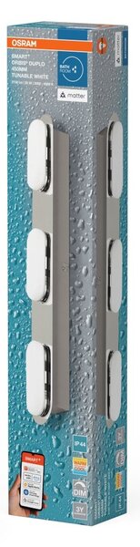 Nástěnné svítidlo Matter Orbis Duplo IP44 450mm, Laditelná Bílá