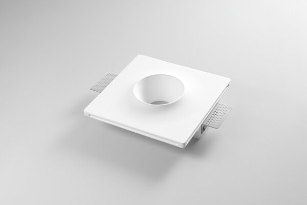 FAN INC-SPLASH-1 Vestavné svítidlo Splash (sádra) 1 x GU10, 200 x 200 x 115 mm - FANEUROPE