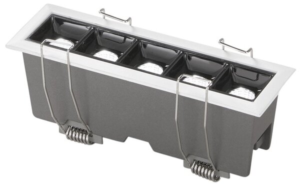 FAN INC-SINKRO-5X2 Vestavné LED svítidlo Sinkro (bílé) 5 x 2 W, CCT - FANEUROPE