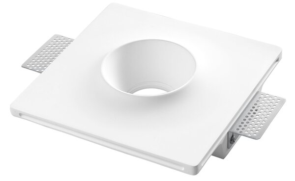 FAN INC-SPLASH-1 Vestavné svítidlo Splash (sádra) 1 x GU10, 200 x 200 x 115 mm - FANEUROPE