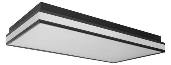 Chytré magnetické stropní svítidlo ČERNÉ 600x300mm Laditelná Bílá