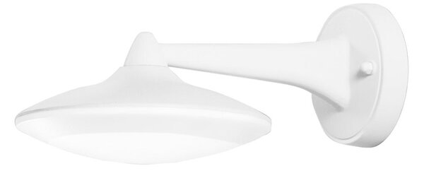 FAN LANT-ALYSON/AP BCO Venkovní nástěnné svítidlo LED ALYSON bílá, hlinik, 12 W, 1300 lm, 4000 K, IP44, 10 x 24 cm - FANEUROPE