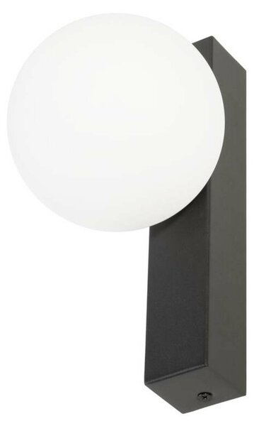 BIG WHITE SLV SUN nástěnné svítidlo, čtvercové, 1x max. 40W, LED žárovka, G9, PHASE, černé 1008123