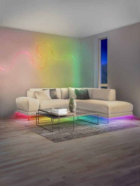 Chytrý LED pásek Wifi Neon Flex 3m Magic RGB + Laditelná Bílá