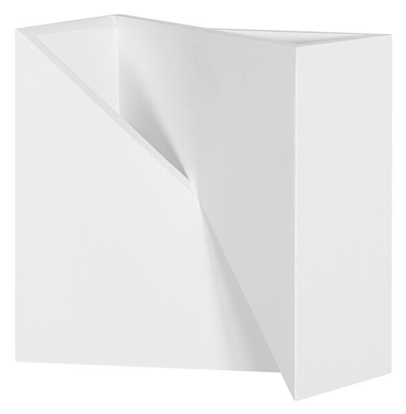 Chytré nástěnné svítidlo Matter Wall Swan 200x200mm Laditelná Bílá