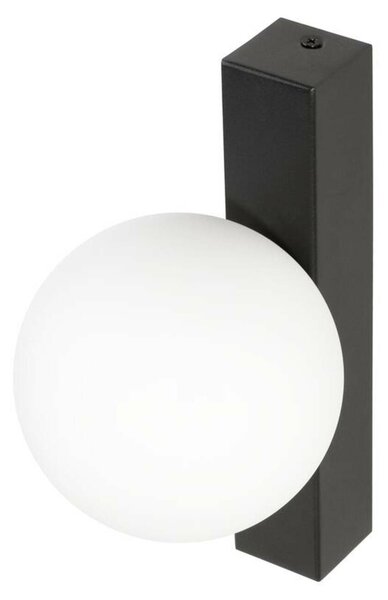 BIG WHITE SLV SUN nástěnné svítidlo, čtvercové, 1x max. 40W, LED žárovka, G9, PHASE, černé 1008123