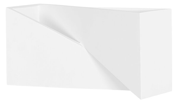 Chytré nástěnné svítidlo Matter Wall Swan 300x150mm Laditelná Bílá