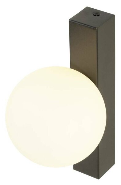 BIG WHITE SLV SUN nástěnné svítidlo, čtvercové, 1x max. 40W, LED žárovka, G9, PHASE, černé 1008123