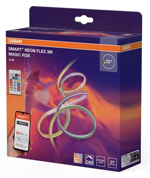 Chytrý LED pásek Wifi Neon Flex 3m Magic RGB