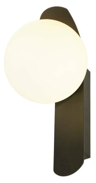 BIG WHITE SLV SUN nástěnné svítidlo, kulaté, 1x max. 40W, LED žárovka, G9, PHASE, černé 1008124