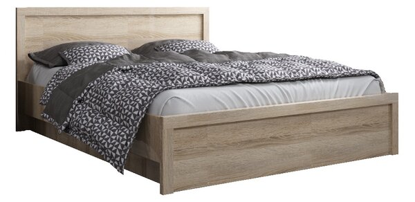 Manželská postel 160 cm Jolene (dub sonoma) (s roštem). 1052984