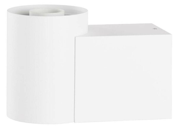 BIG WHITE SLV VARYT nástěnné světlo pro povrchovou montáž, kulaté, 1x max. 6W, E14, bílé 1008105