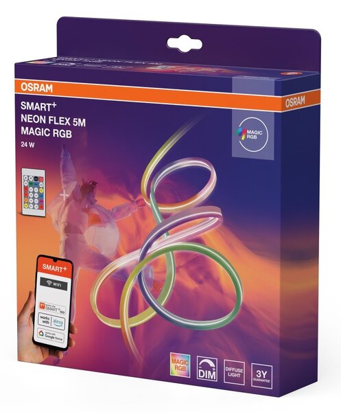 Chytrý LED pásek Wifi Neon Flex 5m Magic RGB