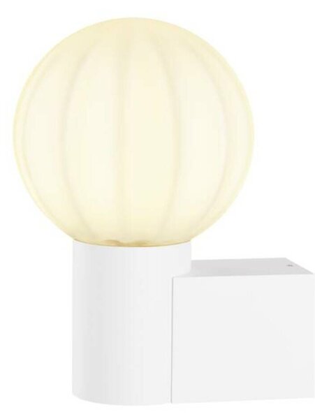 BIG WHITE SLV VARYT nástěnné světlo pro povrchovou montáž, kulaté, 1x max. 6W, E14, bílé 1008105