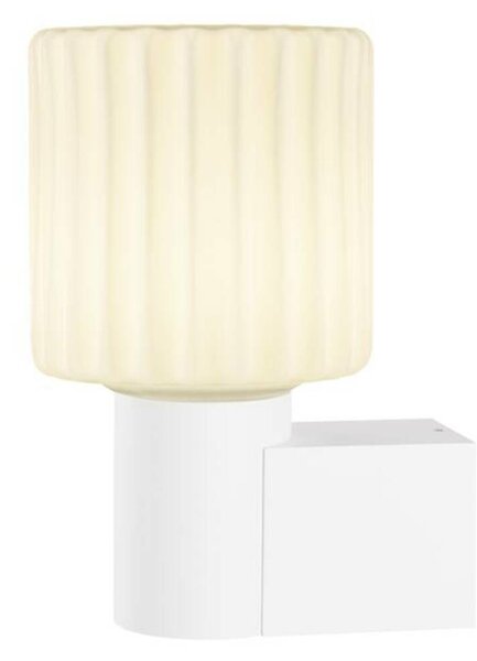 BIG WHITE SLV VARYT nástěnné světlo pro povrchovou montáž, kulaté, 1x max. 6W, E14, bílé 1008105