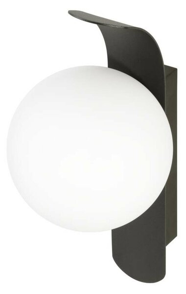 BIG WHITE SLV SUN nástěnné svítidlo, kulaté, 1x max. 40W, LED žárovka, G9, PHASE, černé 1008124