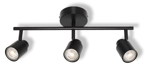 Černá Bodovka LED SPOT PRIMAL 3xGU10 465 mm