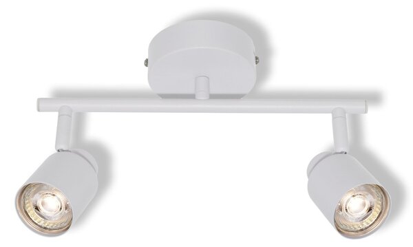 Bílá Bodovka LED SPOT PRIMAL 2xGU10 300 mm