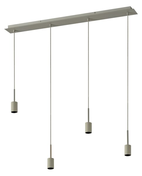 Závěsné svítidlo Needle Linear, 4x E27, Béžové