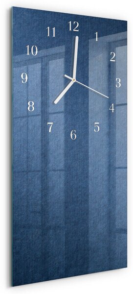Skleněné hodiny vertikální Talíř zsppb-30x60-00083388