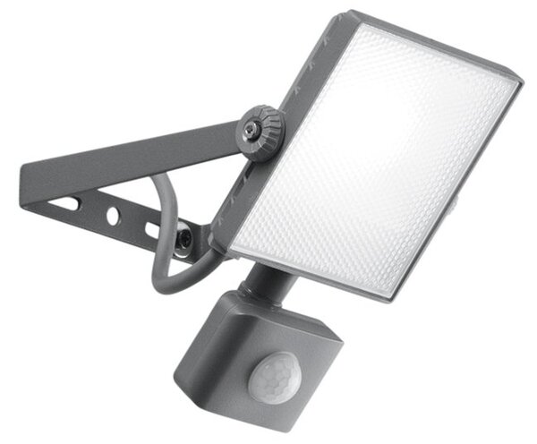 FAN LED-AXEL-10-SIL Venkovní reflektor AXEL LED, 10 W, CCT, stříbrná, IP65 - FANEUROPE