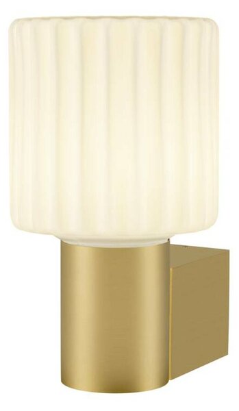 BIG WHITE SLV VARYT nástěnné světlo pro povrchovou montáž, kulaté, 1x max. 6W, E14, mosazné provedení 1008107