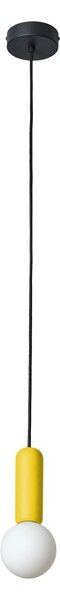 Betonové závěsné svítidlo Concrete Mic, 1x G9, Žluté