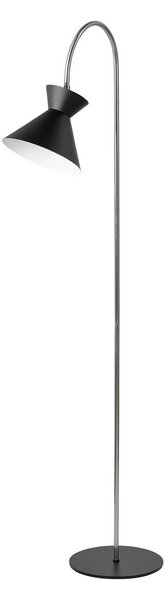 Stojací lampa Waist, 1x E27, Černá