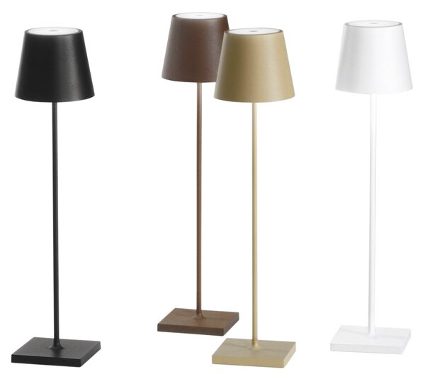 FAN LED-DRINK-S-NER Nabíjecí venkovní svítidlo DRINK‑S černá, LED 1,5 W, 165 lm, integrovaná baterie 1900 mAh - FANEUROPE