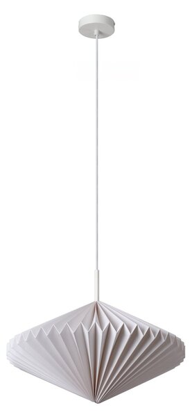 Papírové závěsné svítidlo Paper Lantern Diamond, 1x E27, Bílé