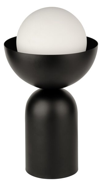 Stolní lampa Bowl, 1x E14, Černá