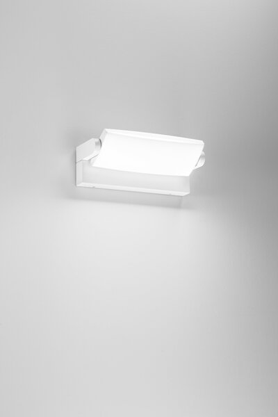 FAN LED-FLOYD-AP-BCO Nástěnné svítidlo Floyd bílé, hliník, 23 W, 3300 lm, CCT 2700-3000-4000 K, IP65 - FANEUROPE