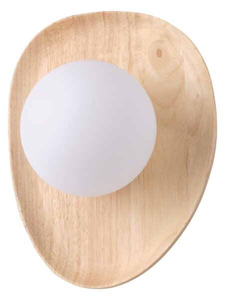 Stolní lampa Wood Nest, 1x G9, Hnědá