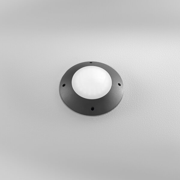 FAN LED-GROUND-UP Venkovní svítidlo pochozí LED GROUND antracit, hliník, 12 W, 1480 lm, CCT, IP65, 21 x 5,4 cm - FANEUROPE